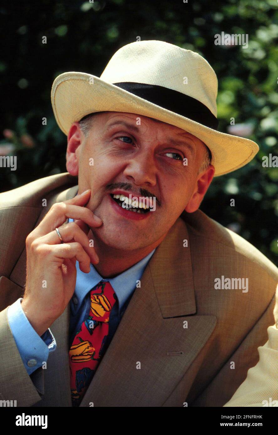 Carry Goossens, belgischer Schauspieler und Komiker, 1998. Carry Gossens, attore e comico belga, 1998. Foto Stock