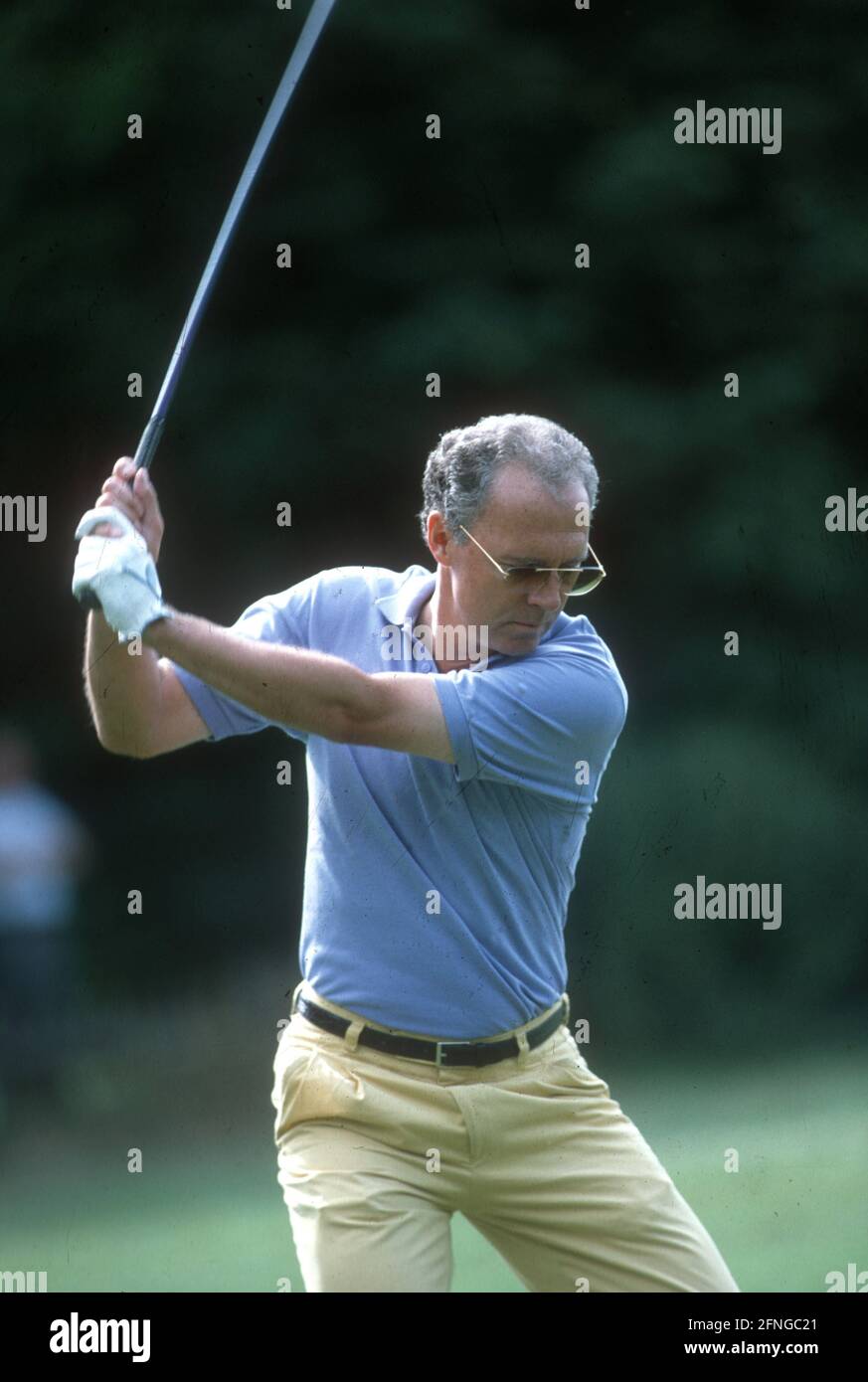 Pullman Franz Beckenbauer (FC Bayern Monaco) giocare a golf in privato 08.08.1994 [traduzione automatica] Foto Stock