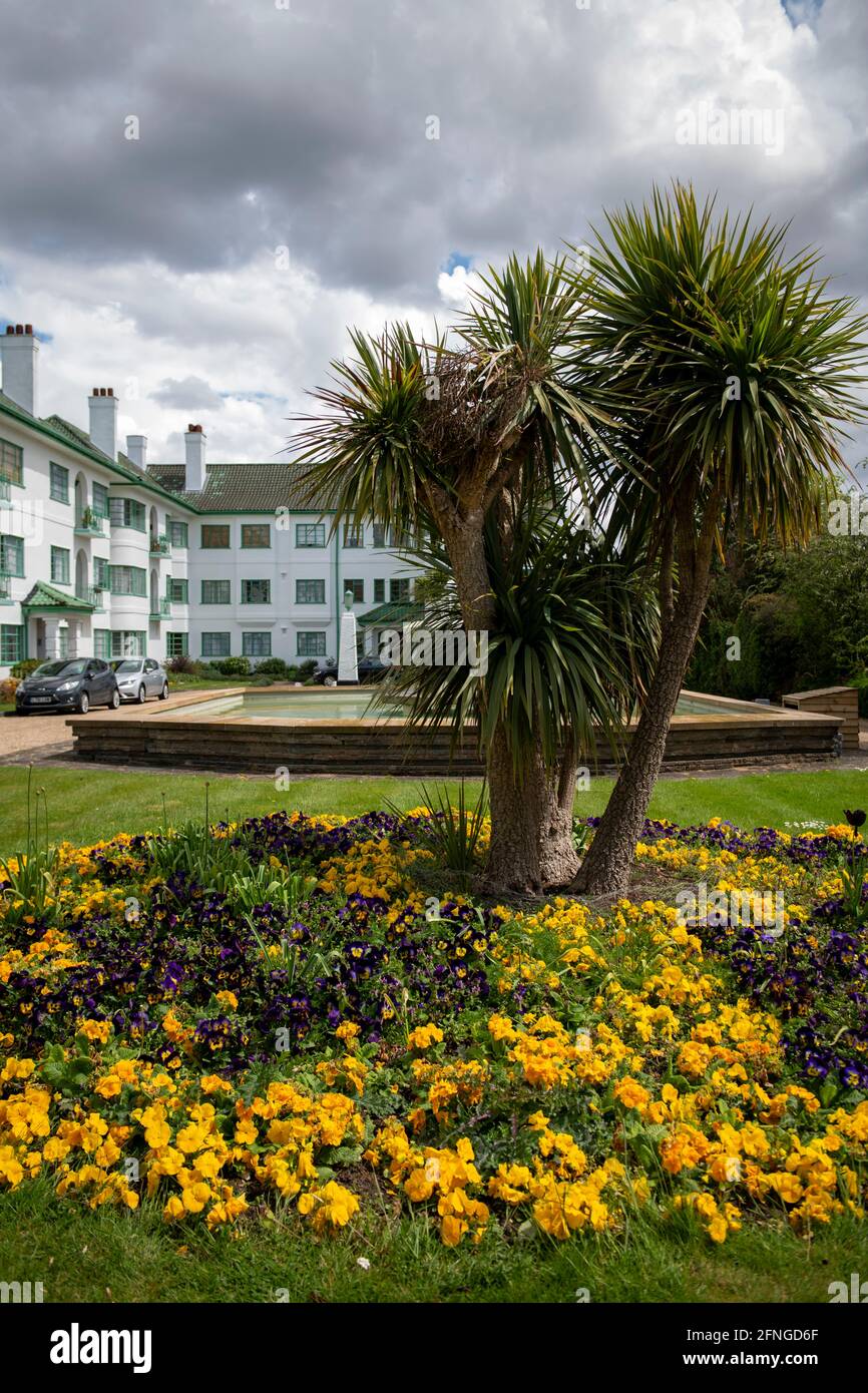 Grado 2 elencato edificio Pinner Court in Pinner Harrow Foto Stock