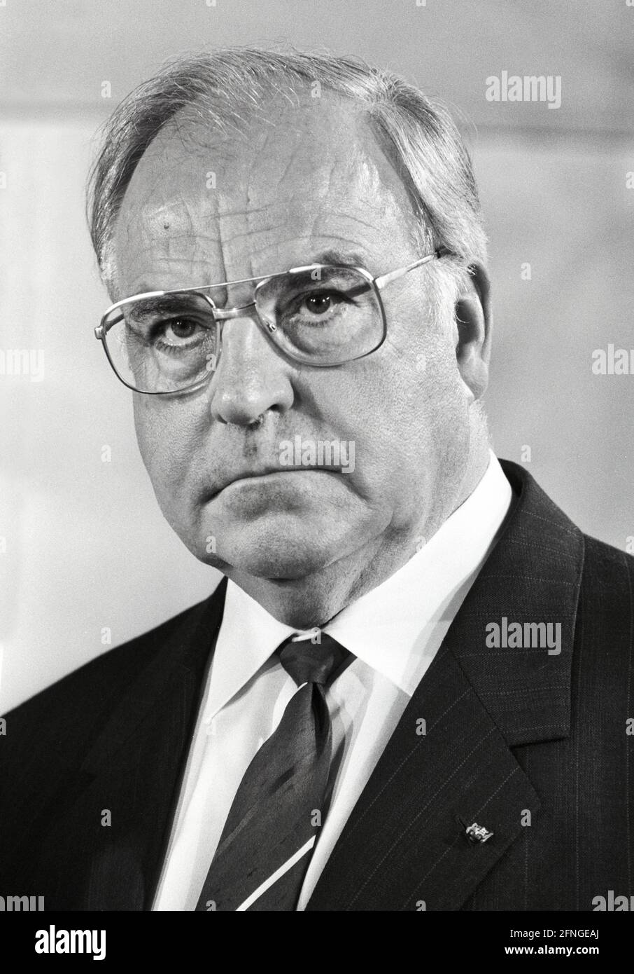 Germania, Bonn , 21.06.1990 Archive-No.: 18-02-29 Visita del primo ministro ungherese Antall Foto: Cancelliere federale Helmut Kohl [traduzione automatizzata] Foto Stock