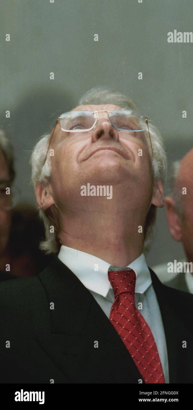 Berlino / partiti politici / CSU / 1997 Edmund Stoiber, CSU [traduzione automatizzata] Foto Stock
