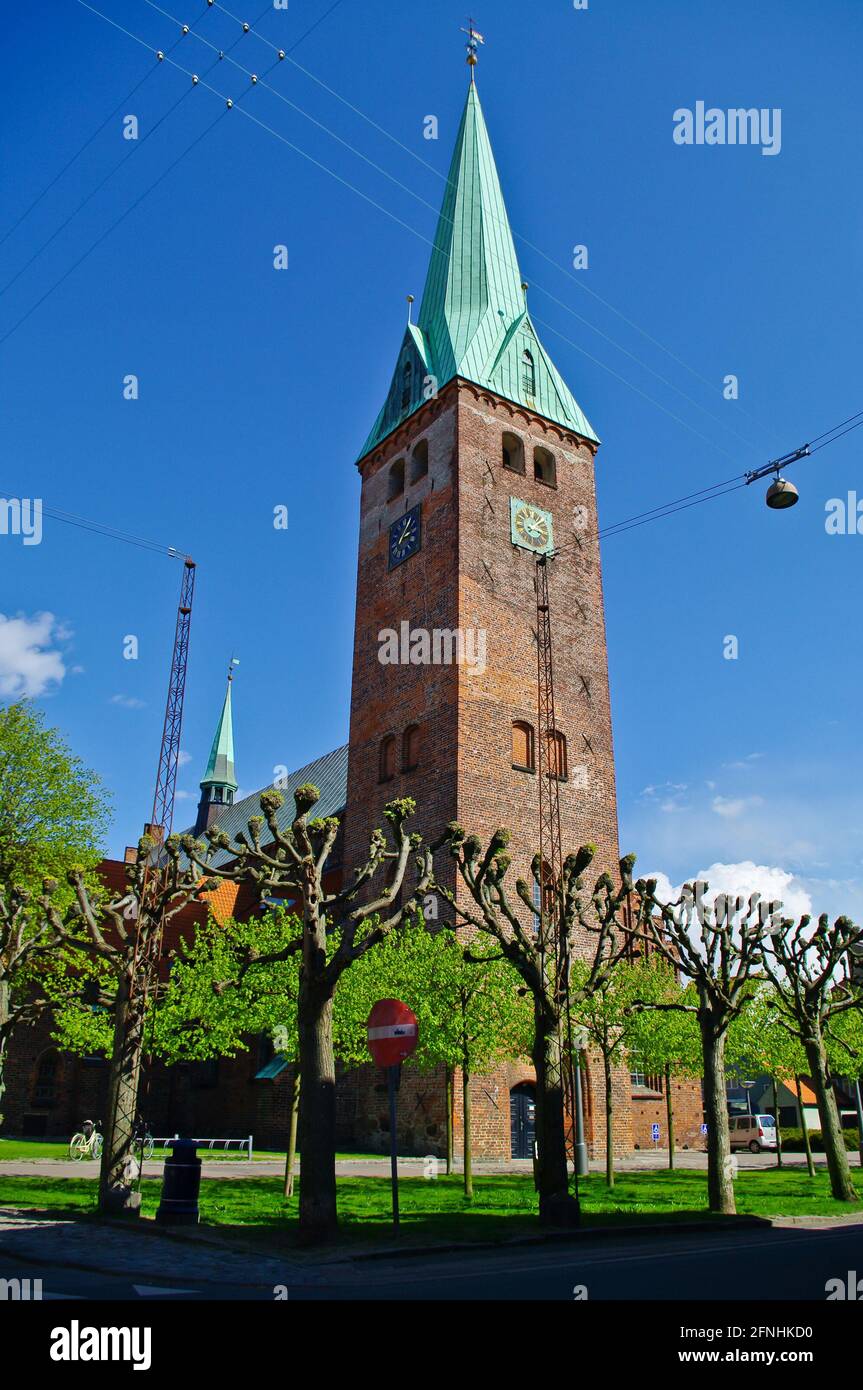 Cattedrale di Sant'OLAF a Helsingor, Danimarca Foto Stock