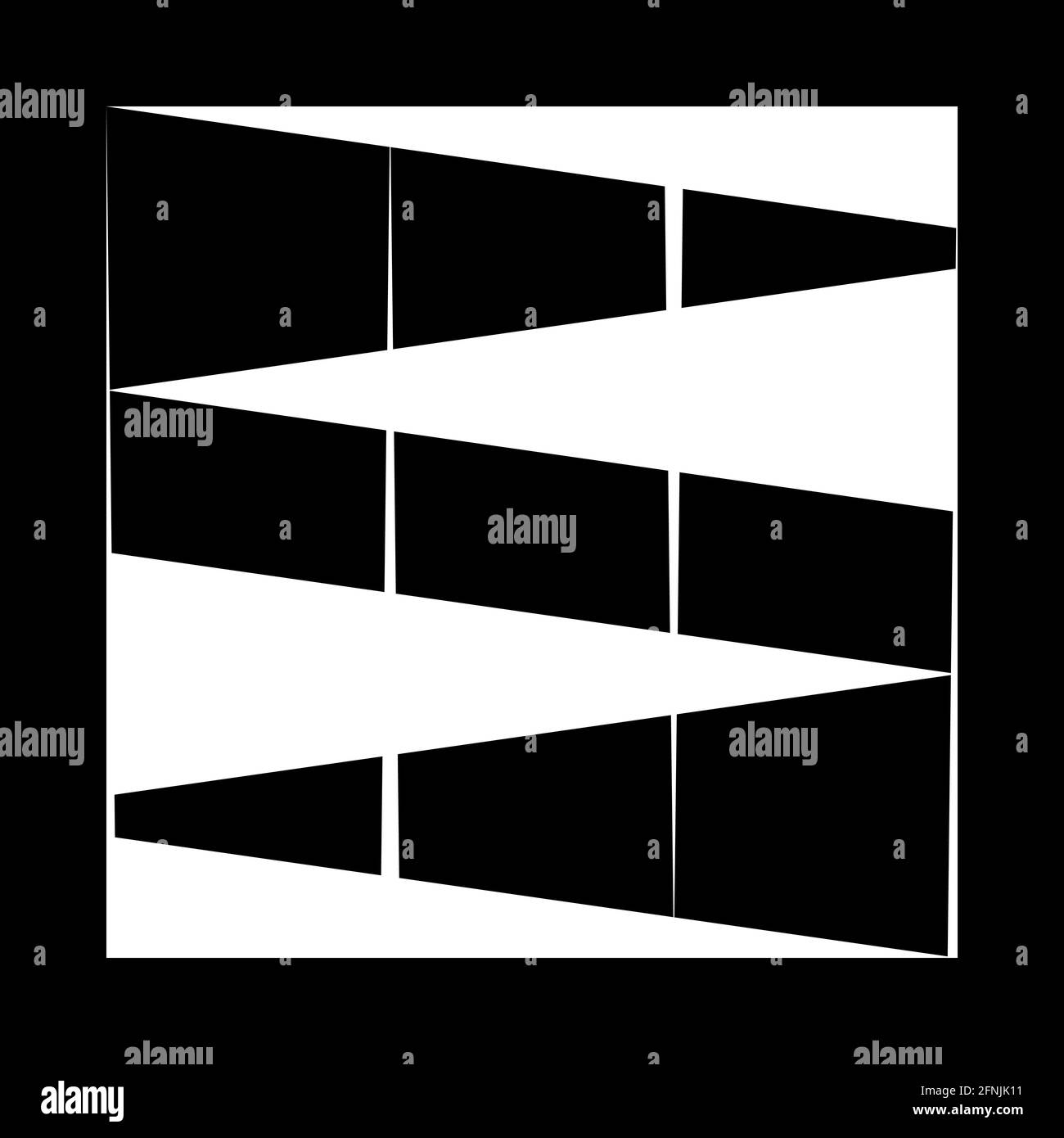 Triangolare, motivo geometrico a forma di bordo, trama. Triangoli intersecanti: Illustrazione vettoriale di Stock, grafica clip-art Illustrazione Vettoriale