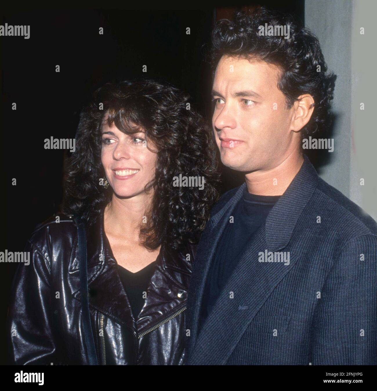 Rita Wilson Tom Hanks 1983Foto di John Barrett/PHOTOlink /MediaPunch Foto Stock