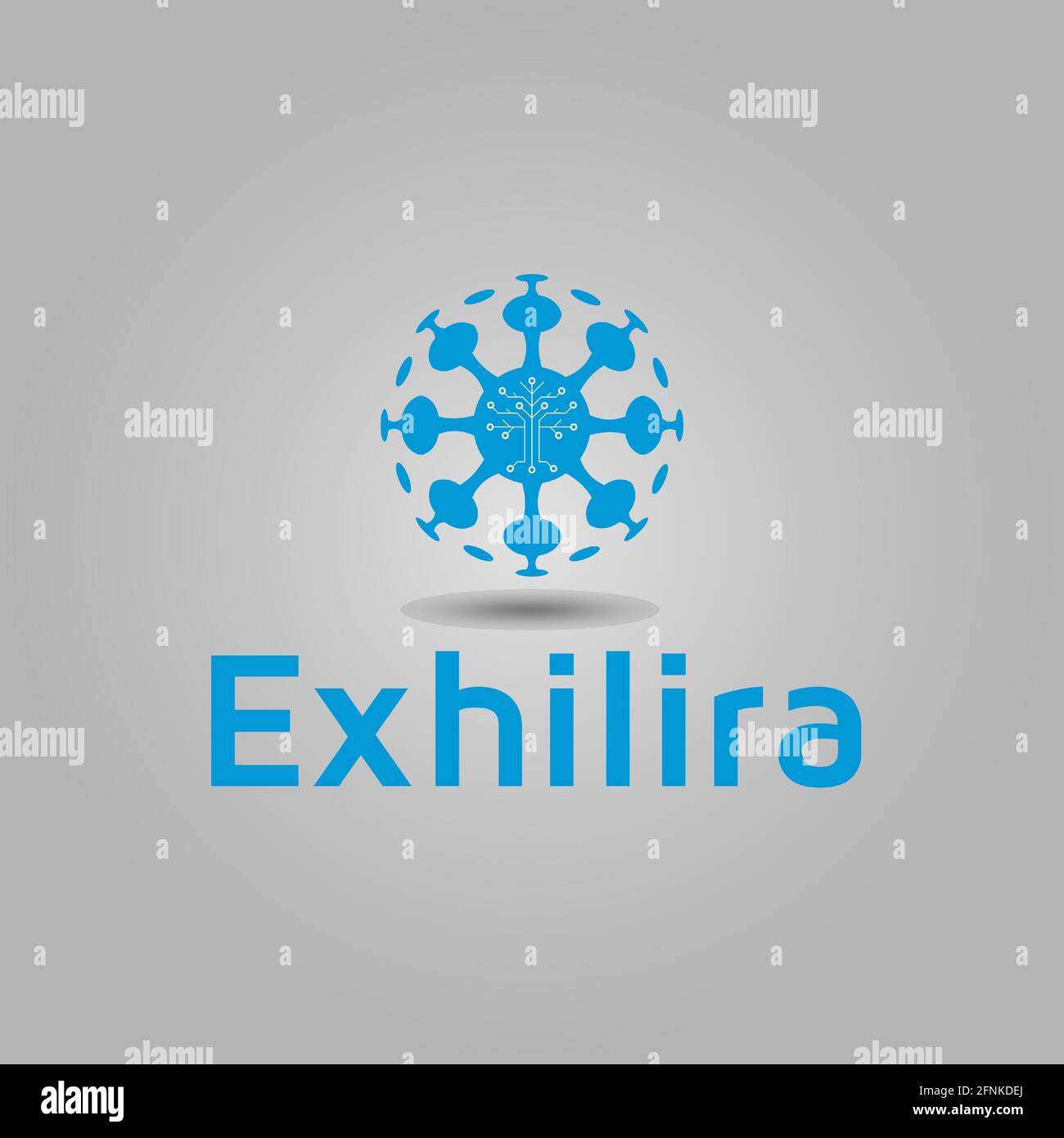 I logo sono basati su vettori e sono integrati nel software Illustrator. È completamente modificabile e scalabile senza perdere la risoluzione. Migliorare la visibilità e ottenere un p Illustrazione Vettoriale