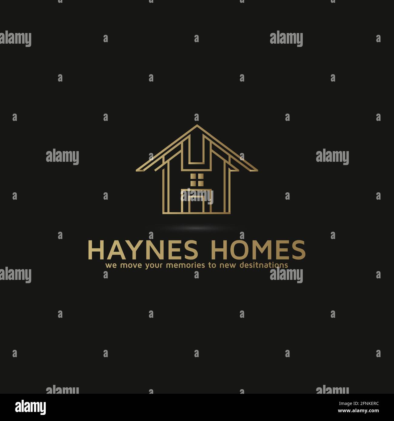 I logo sono basati su vettori e sono integrati nel software Illustrator. È completamente modificabile e scalabile senza perdere la risoluzione. Migliorare la visibilità e ottenere un p Illustrazione Vettoriale