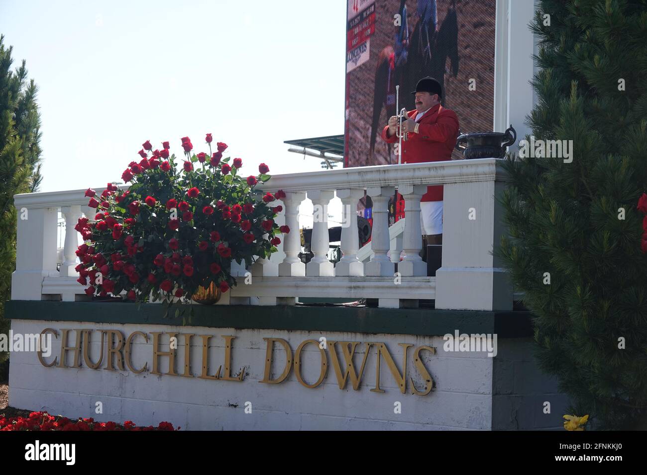 Churchill Downs 30 aprile 2021 Derby scene giorno Foto Stock