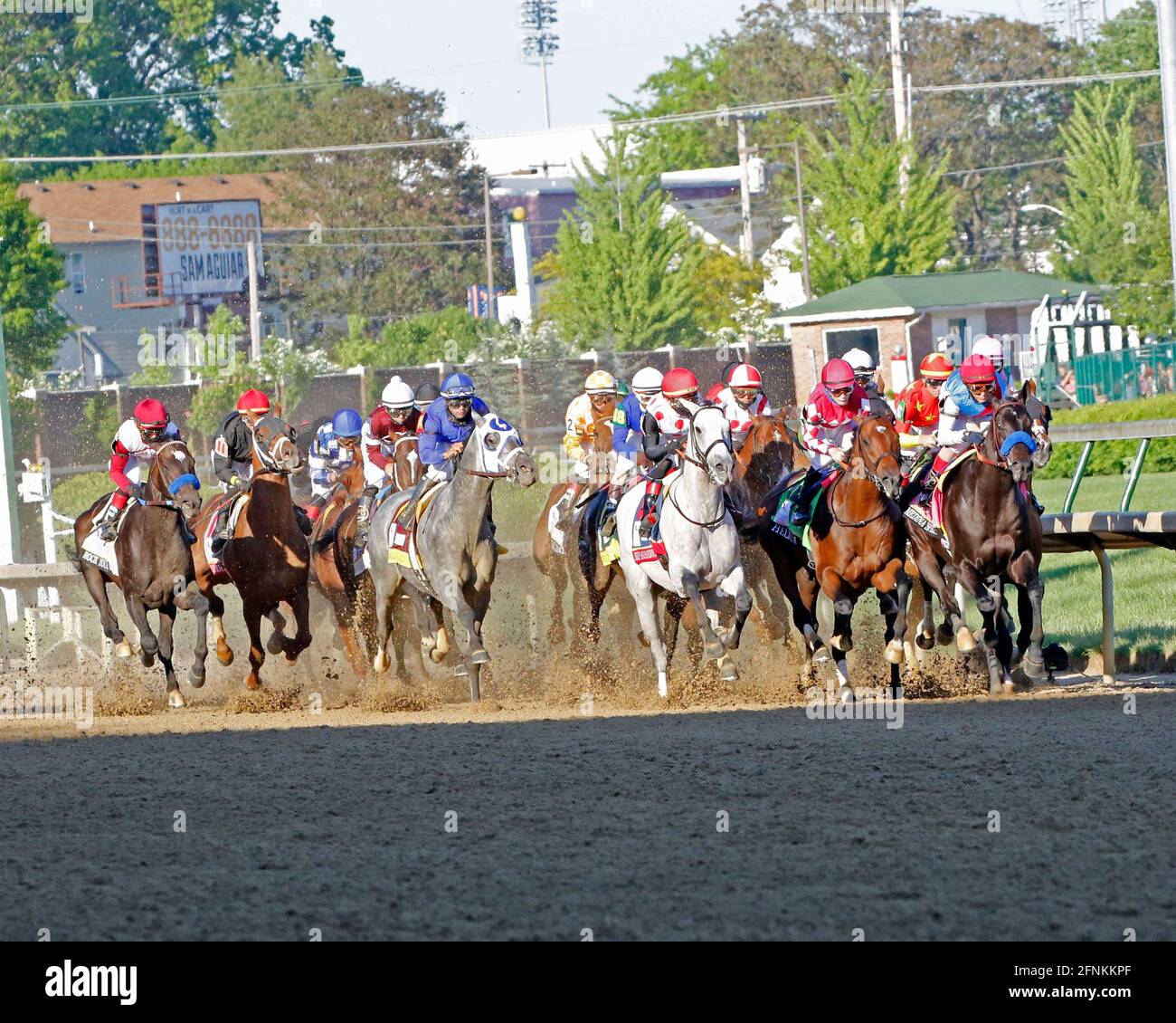 Churchill Downs 30 aprile 2021 gara 10 Churchill Downs Foto Stock