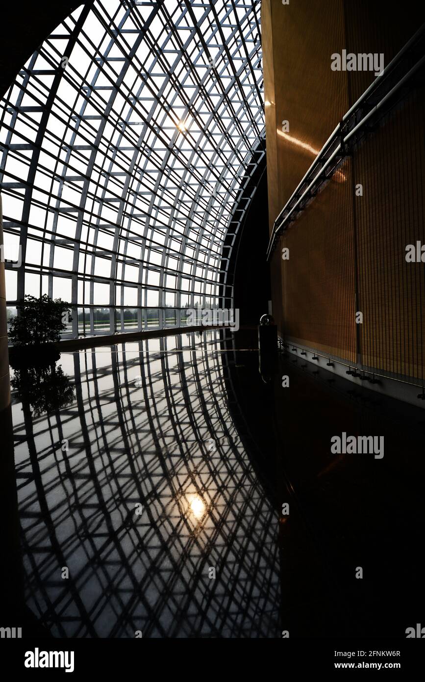 "L'Uovo' - Pechino il Centro Nazionale per le Arti dello spettacolo. Foto Stock