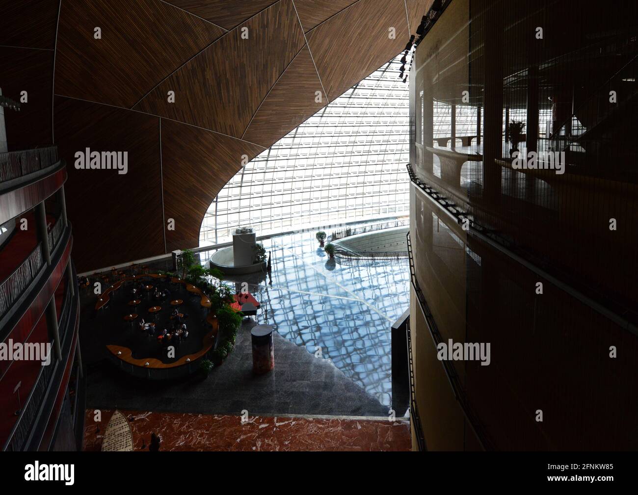 "L'Uovo' - Pechino il Centro Nazionale per le Arti dello spettacolo. Foto Stock