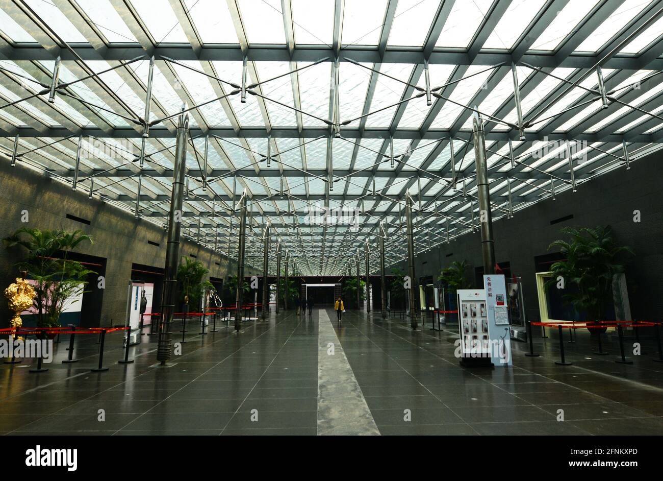 "L'Uovo' - Pechino il Centro Nazionale per le Arti dello spettacolo. Foto Stock