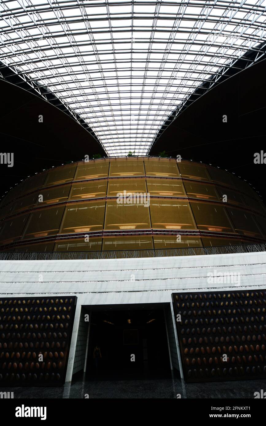 "L'Uovo' - Pechino il Centro Nazionale per le Arti dello spettacolo. Foto Stock