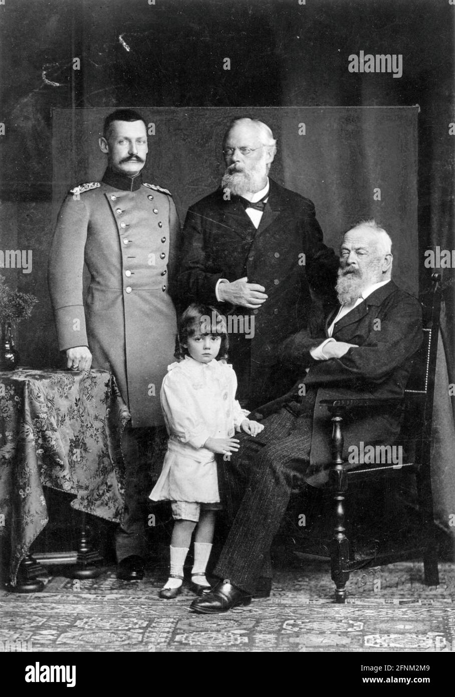 Luitpold, 12.3.1821 - 12.12.1912, Principe Reggente di Baviera 10.6.1886 - 12.12.1912, DIRITTI-AGGIUNTIVI-AUTORIZZAZIONE-INFORMAZIONI-NON-DISPONIBILI Foto Stock