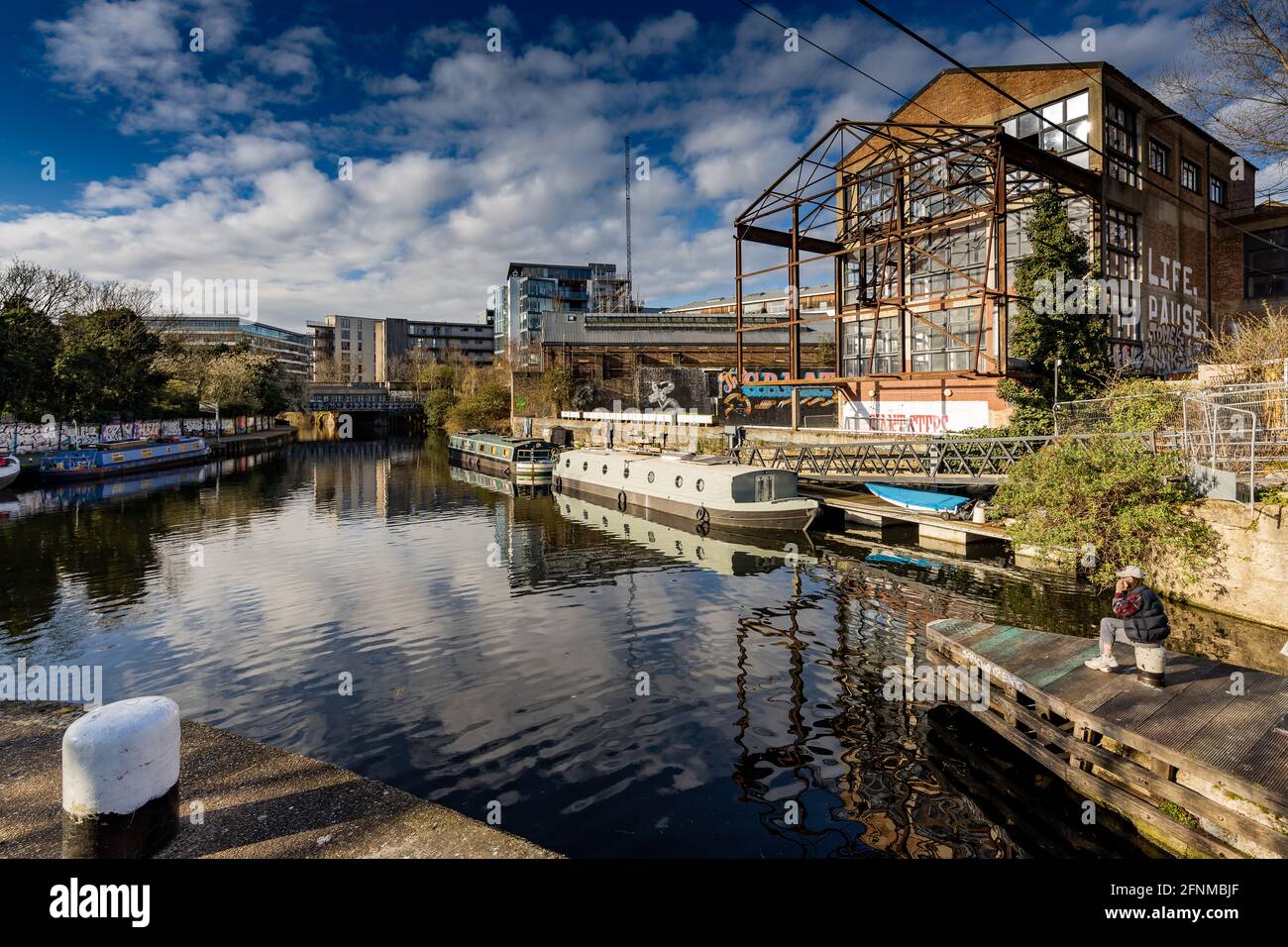 Stratford East London, Inghilterra, Regno Unito Foto Stock