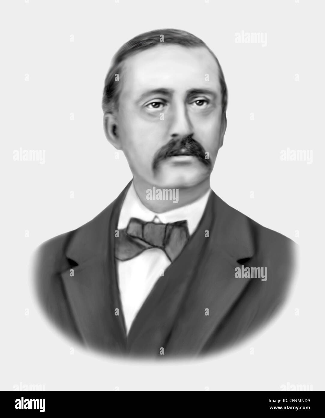 Alexander Borodin 1833-1887 compositore chimico russo Foto Stock Alexander Borodin 1833-1887 compositore chimico russo Foto Stock