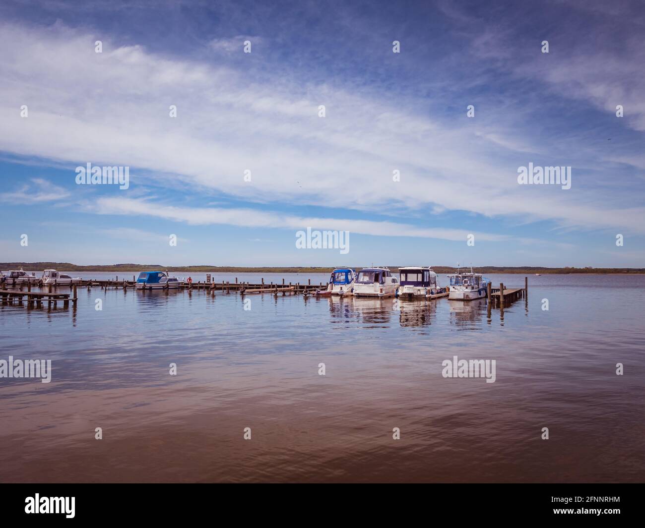 Vacanze nel Distretto dei Laghi di Mecklenburg Foto Stock