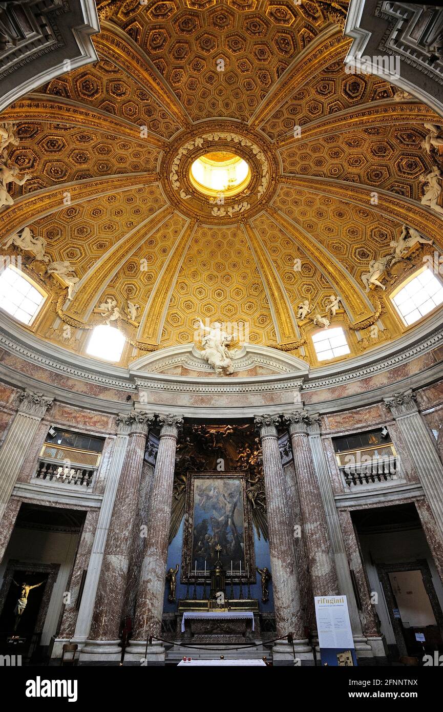 Italia, Roma, chiesa di Sant'Andrea al Quirinale Foto Stock