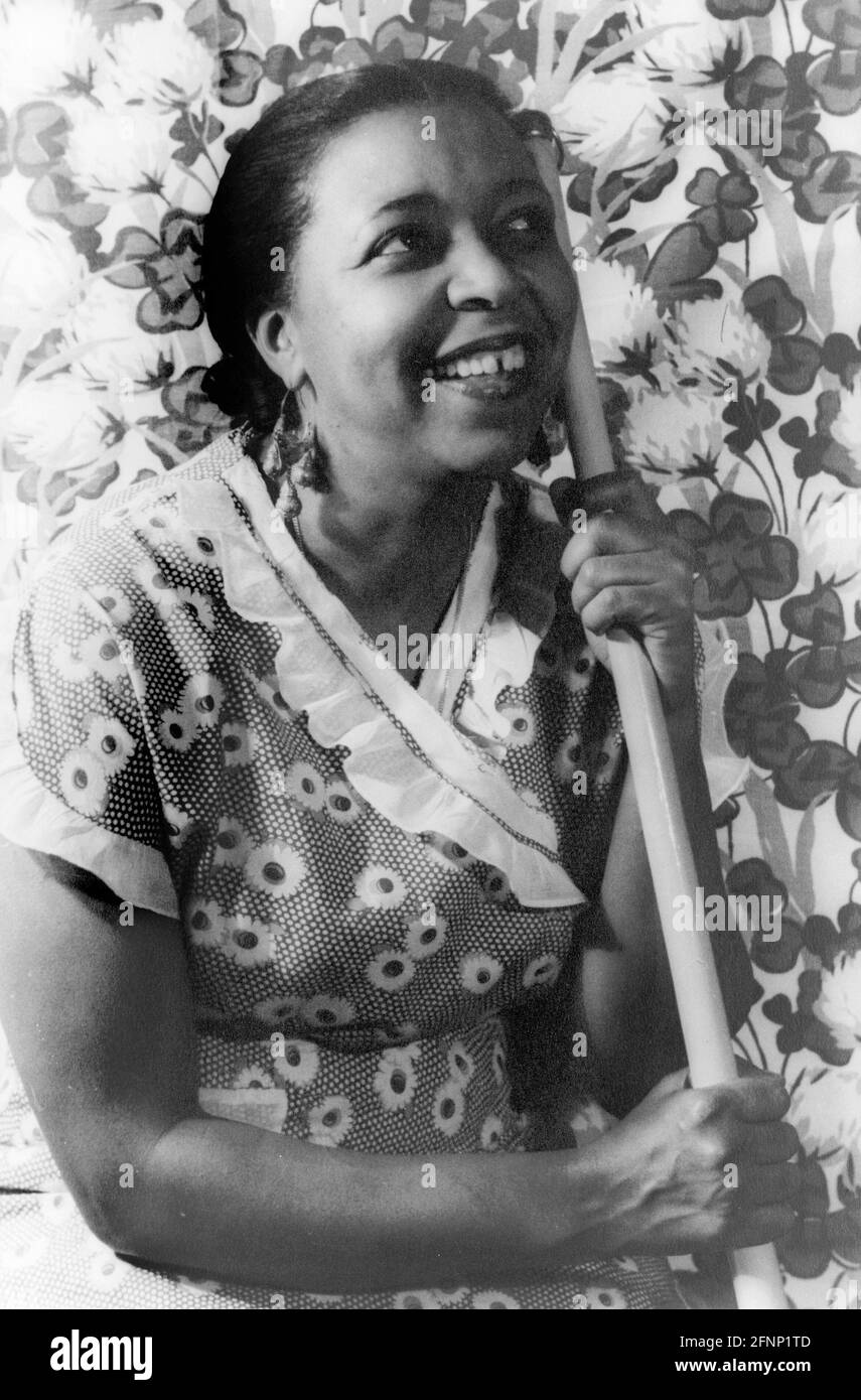 Ethel acque. Ritratto della cantante e attrice americana Ethel Waters (1896-1977) di Carl Van Vechten, 1940 Foto Stock
