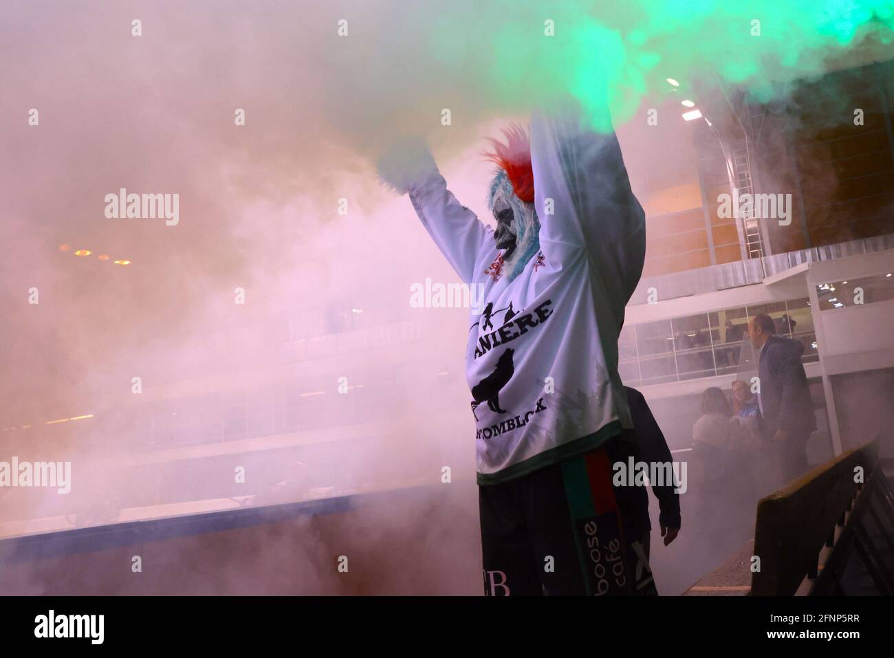 Hockey su ghiaccio. Squadra di hockey. Mascotte. Francia. Foto Stock