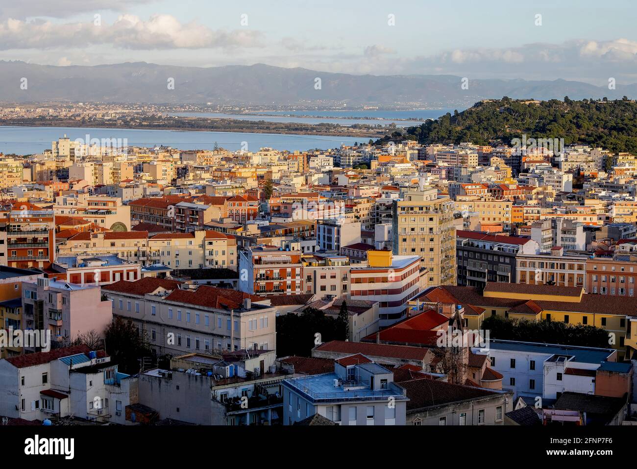 Cagliari città, Sardegna, Italia Foto Stock