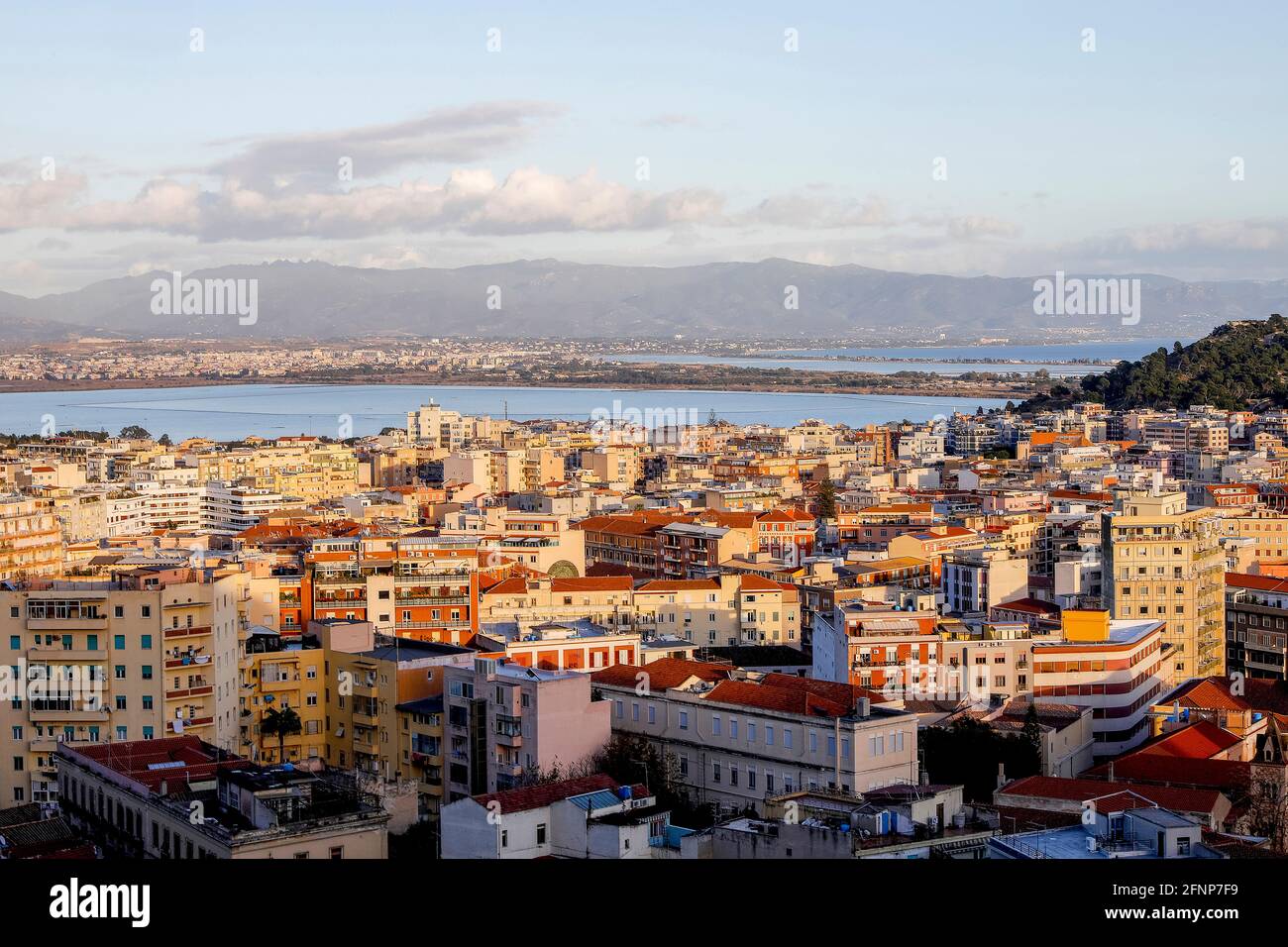 Cagliari città, Sardegna, Italia Foto Stock