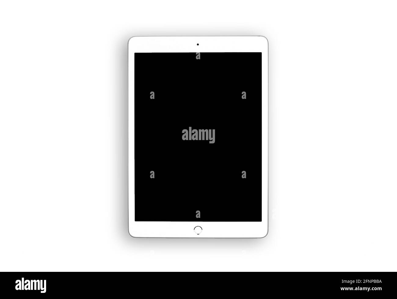 Kharkov, Ucraina - 16 maggio 2021: Apple iPad digital tablet schermo mockup, foto isolato su sfondo bianco Foto Stock