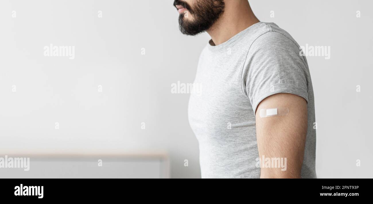 Sicurezza durante lo scoppio del covid-19, assistenza sanitaria e servizio di medicina moderna Foto Stock