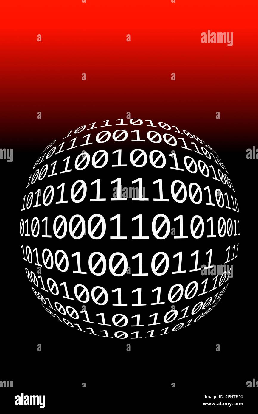 Globo di Digitahi Foto Stock