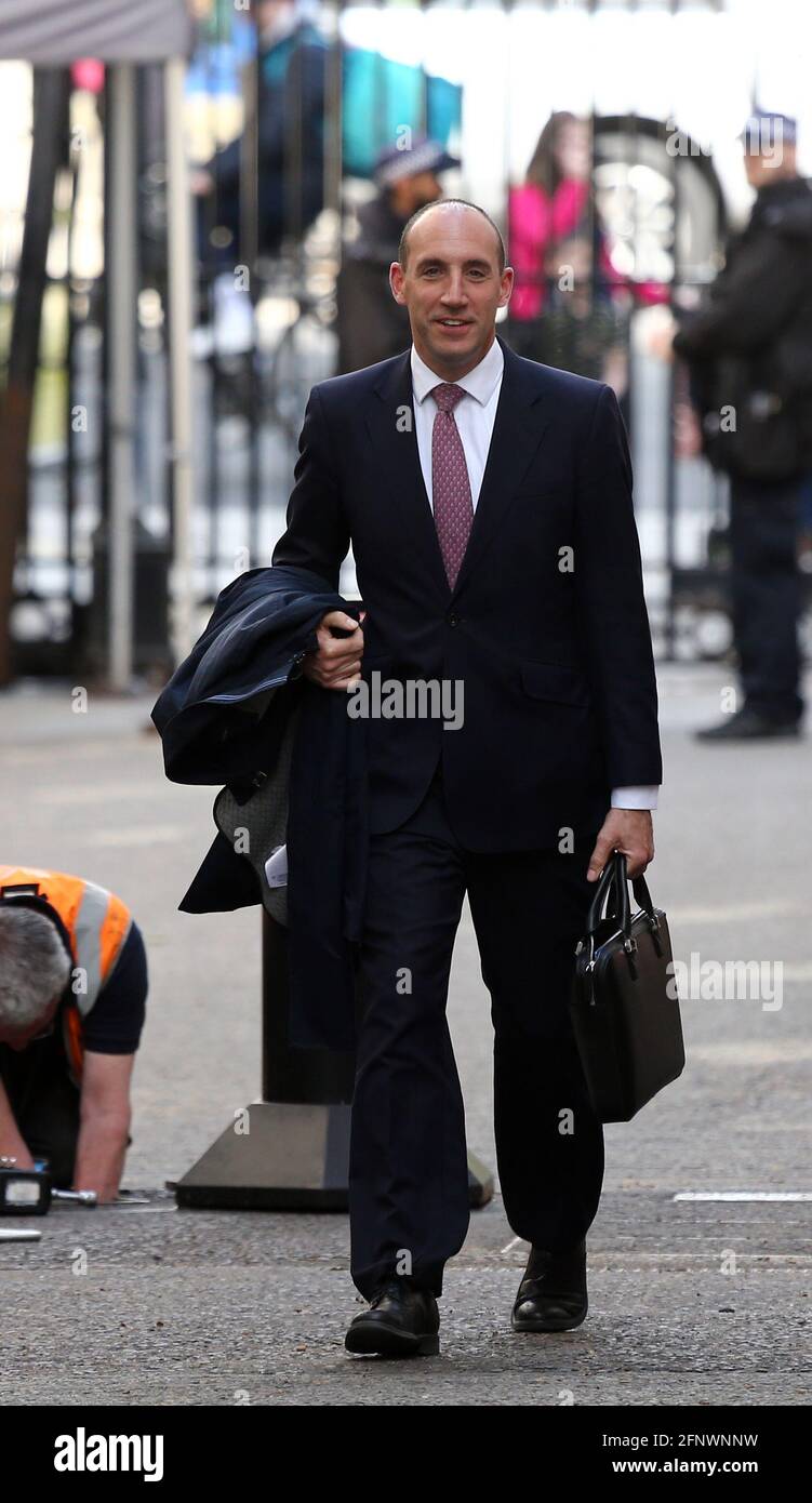 Londra, Inghilterra, Regno Unito. 19 maggio 2021. DAN ROSENFIELD, capo di stato maggiore del primo ministro del Regno Unito, è visto a Downing Street. Credit: Tayfun Salci/ZUMA Wire/Alamy Live News Foto Stock