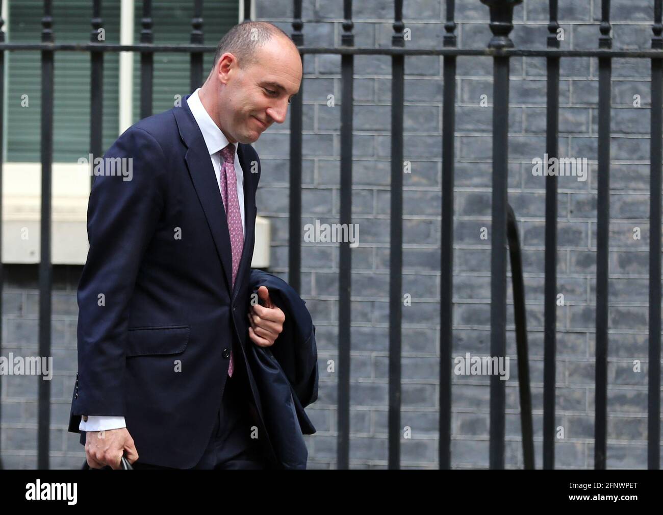 Londra, Inghilterra, Regno Unito. 19 maggio 2021. DAN ROSENFIELD, capo di stato maggiore del primo ministro del Regno Unito, è visto a Downing Street. Credit: Tayfun Salci/ZUMA Wire/Alamy Live News Foto Stock