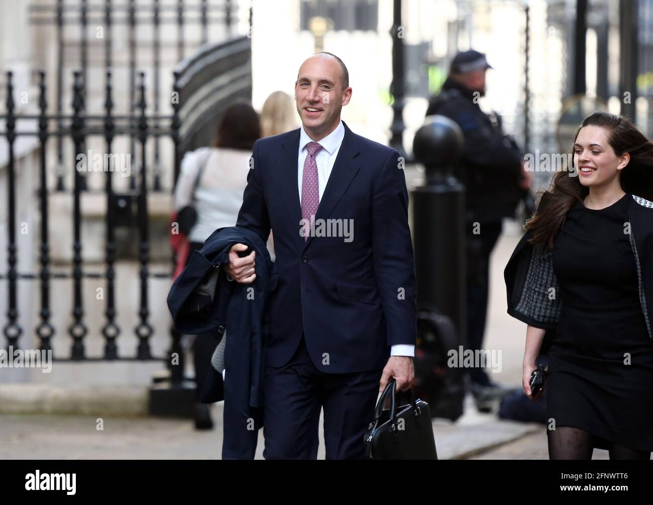 Londra, Inghilterra, Regno Unito. 19 maggio 2021. DAN ROSENFIELD, capo di stato maggiore del primo ministro del Regno Unito, è visto a Downing Street. Credit: Tayfun Salci/ZUMA Wire/Alamy Live News Foto Stock