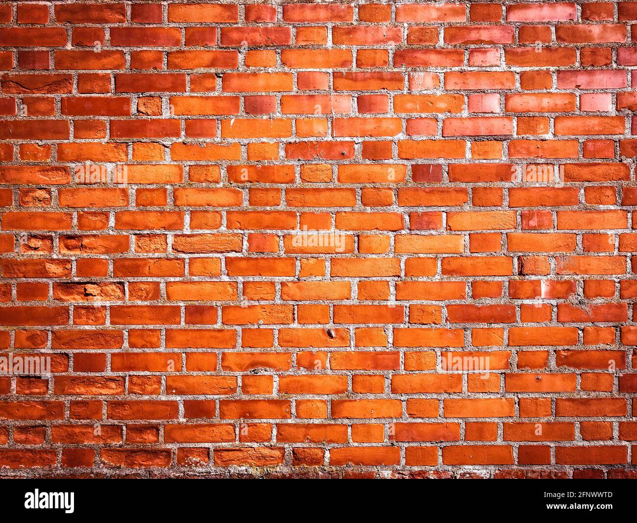 vecchio muro rosso mattone sfondo foto sfondo Foto Stock