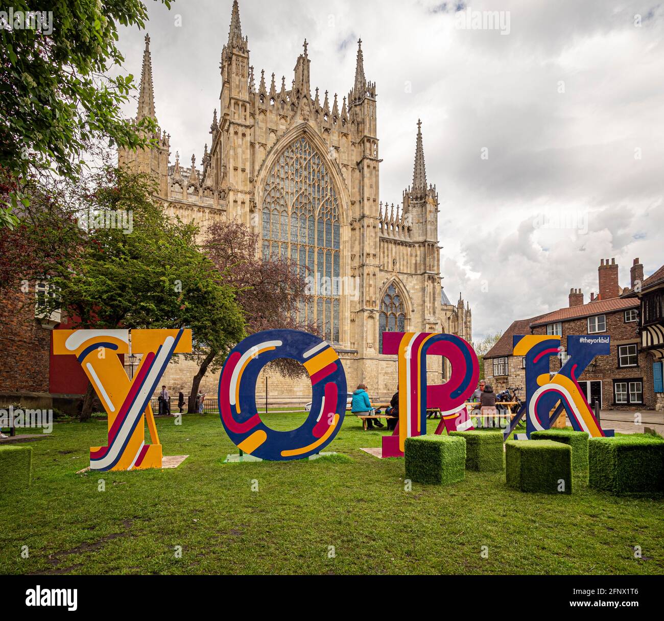 Centro di York Foto Stock
