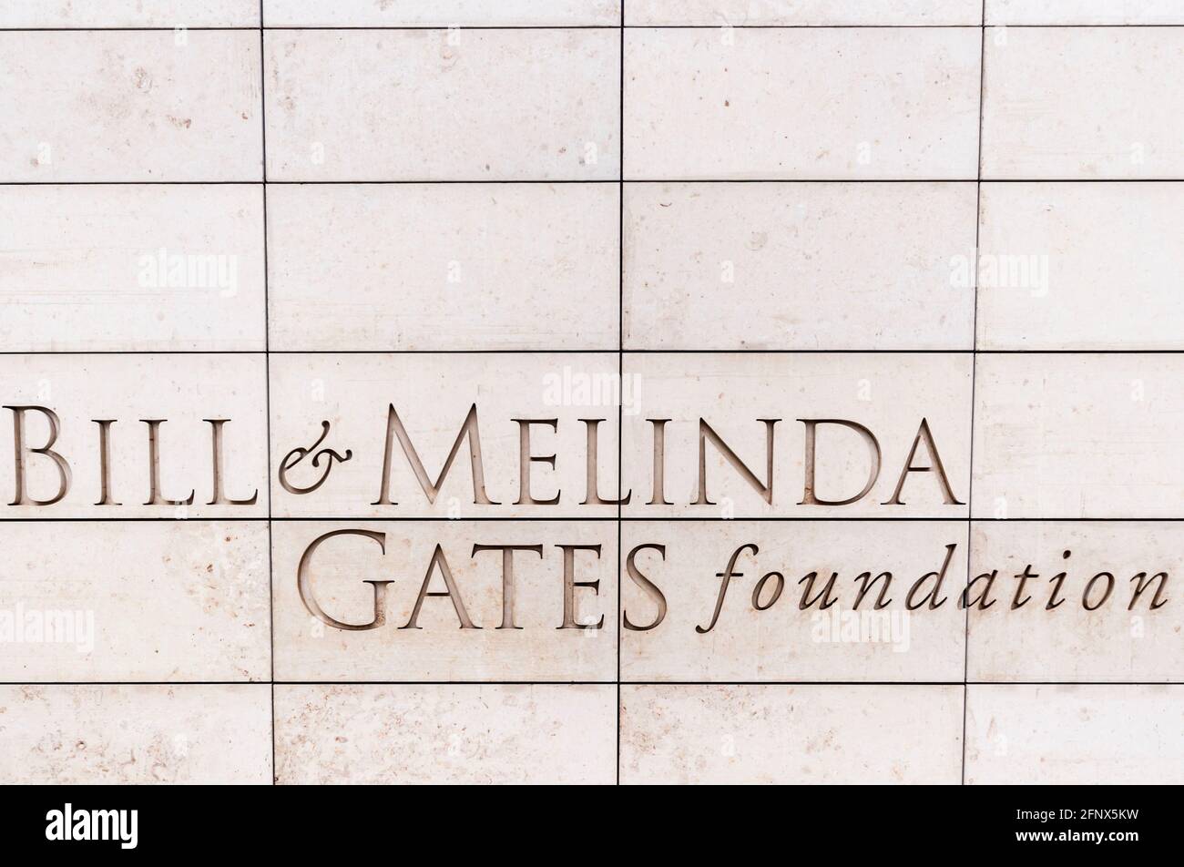 Bill & Melinda Gates Foundation a Seattle. Foto Stock