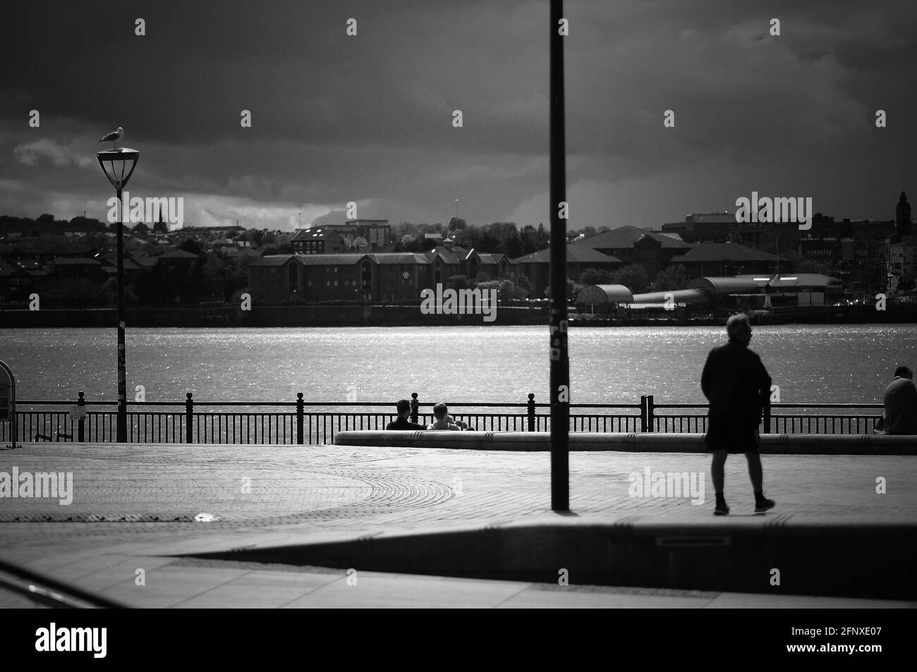 Liverpool Waterfront Foto Stock