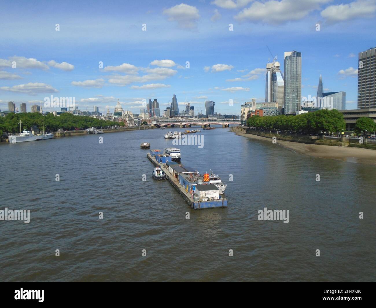 Grattacieli London Skyline Foto Stock