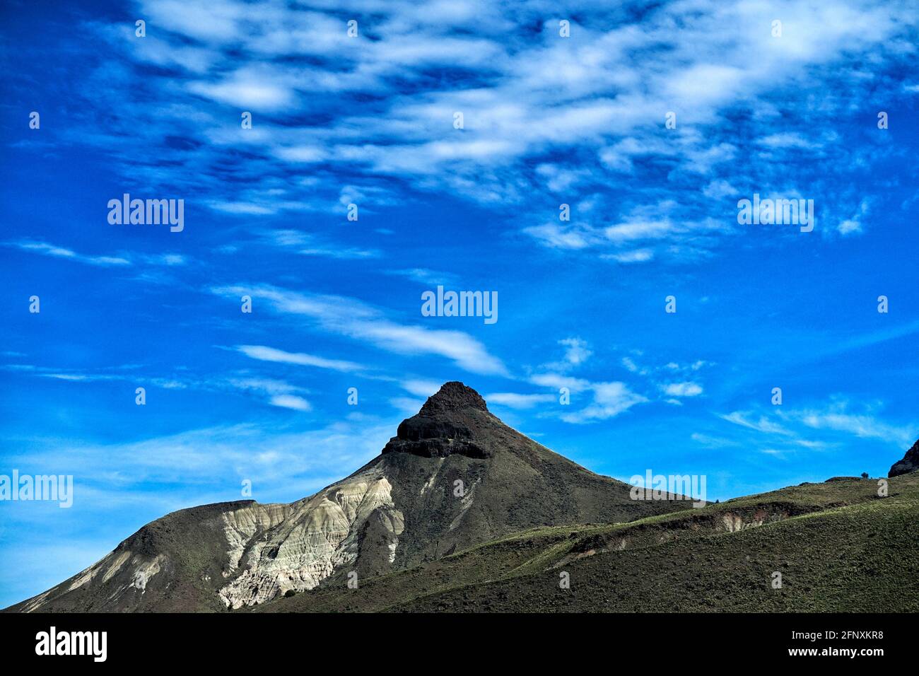 Sheep Rock Unit of John Day National Monument Foto Stock