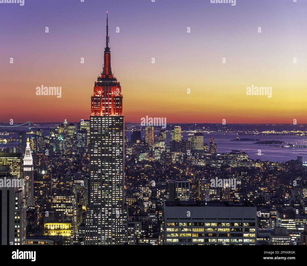 2005 STORICO EMPIRE STATE BUILDING (©SHREVE AGNELLO & HARMON 1931) MIDTOWN MANHATTAN NEW YORK CITY STATI UNITI Foto Stock