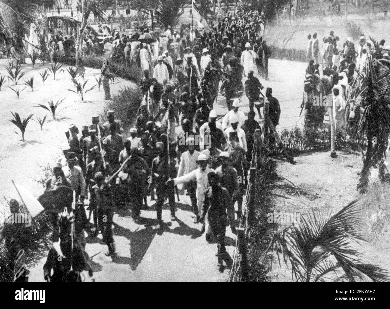 Colonialismo, colonie tedesche in Africa, DIRITTI-AGGIUNTIVI-CLEARANCE-INFO-NON-DISPONIBILE Foto Stock