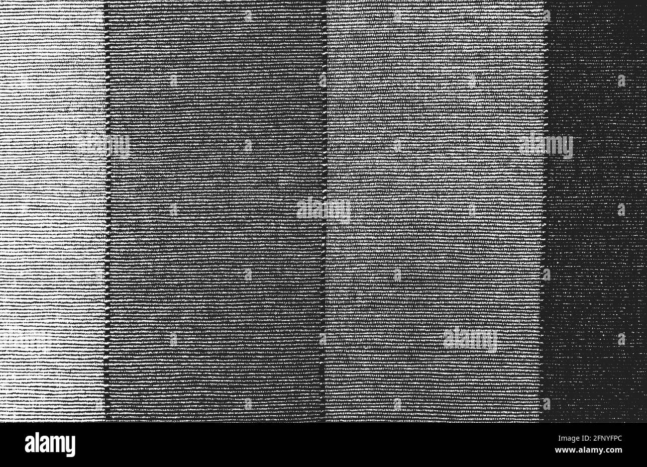 Trama di sovrapposizione in difficoltà del tessuto di tessitura. Sfondo grunge. Illustrazione vettoriale astratta a mezzitoni Illustrazione Vettoriale