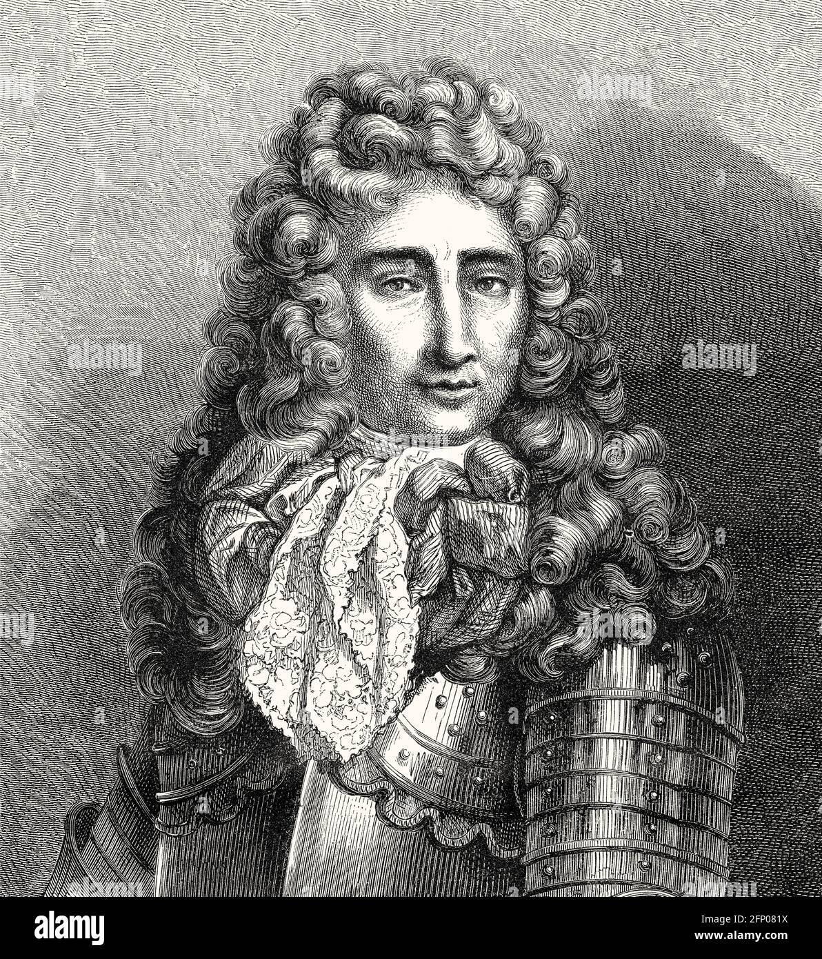 Nicolas Catinat, 1637 – 1712, comandante militare francese e maresciallo di Francia sotto Luigi XIV Foto Stock