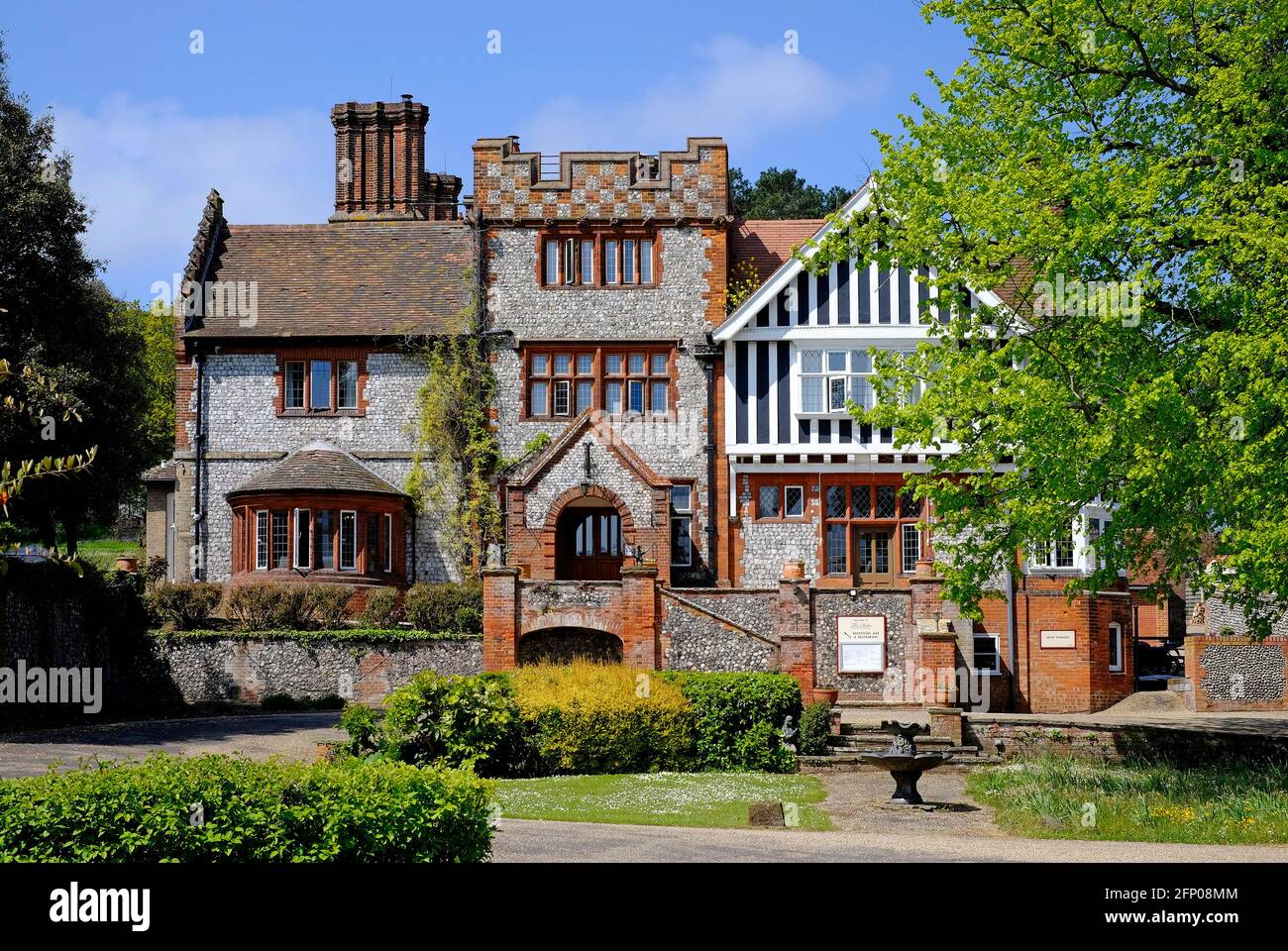 dales country house hotel, upper sheringham, north norfolk, inghilterra Foto Stock