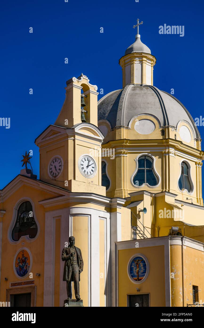 Italia Campania Isola di Procida - Santuario di Santa Maria delle grazie Foto Stock