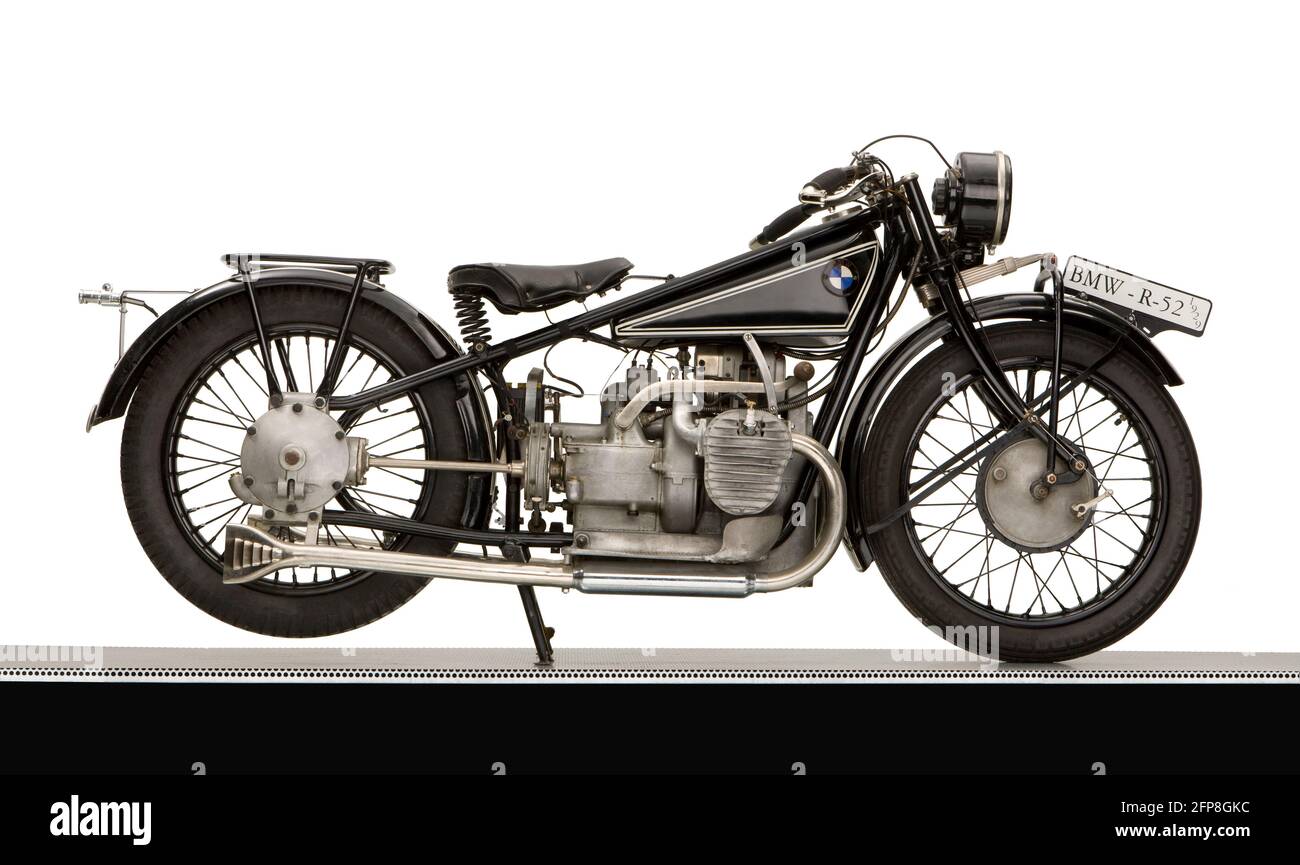 1929 BMW 486cc R52 Foto Stock
