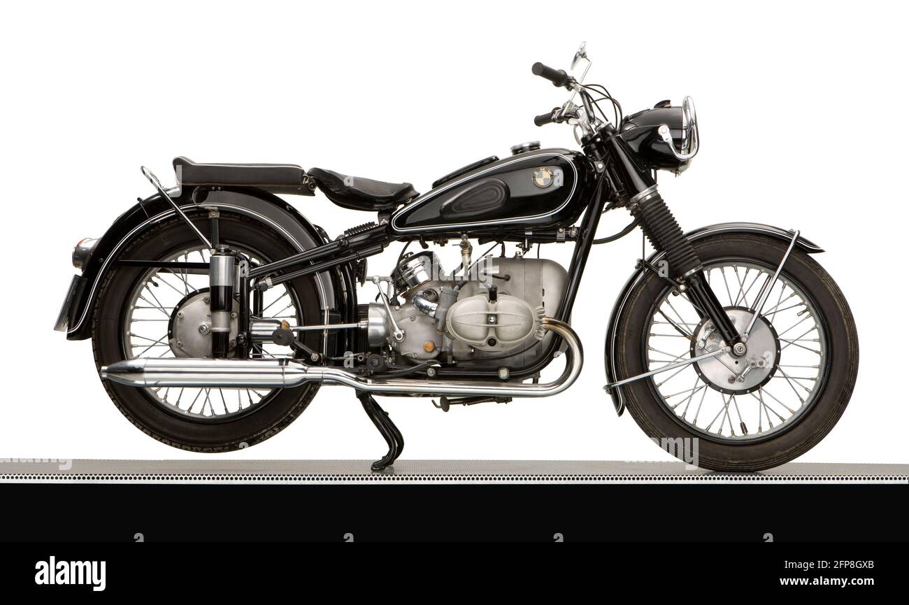 1953 BMW 594cc R68 Foto Stock