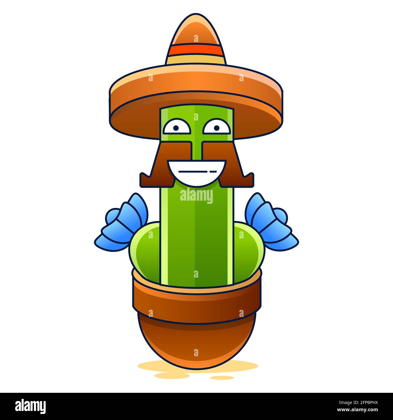 Ciao estate. Citazione di Calligraphy. Sfondo vettoriale tropicale. Monstera Illustrazione Vettoriale