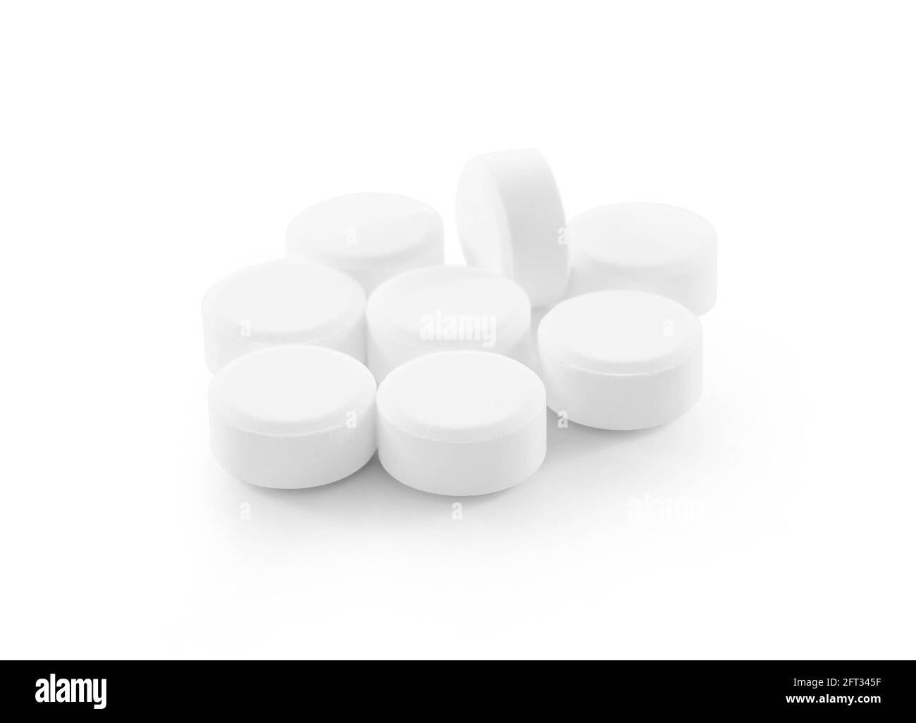 farmaco isolato su sfondo bianco. Foto Stock