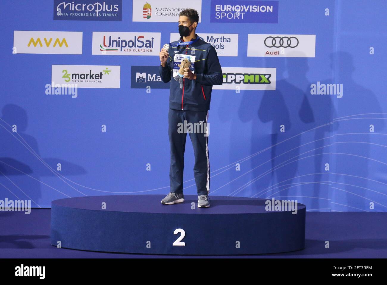 Budapest, Ungheria. Maggio 20 2021: Hugo Gonzales de Oliveira di, Spagna. , . LEN European Championships, Swimming event on May 20, 2021 at Duna Arena in Budapest, Ungheria - Photo Laurent Lairys/DPPI Credit: DPPI Media/Alamy Live News Credit: DPPI Media/Alamy Live News Foto Stock