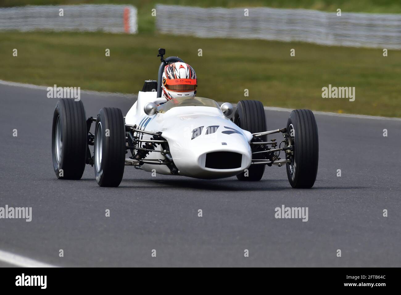 Tom McArthur, Titan Mk4, Historic Formula Ford, Historic Sports Car Club, HSCC, Jim Russell Trophy Meeting, aprile 2021, Snetterton, Norfolk, Great BRI Foto Stock