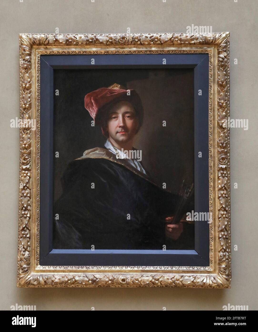 MOSTRA HYACINTHE RIGAUD ALLA REGGIA DI VERSAILLES Foto Stock
